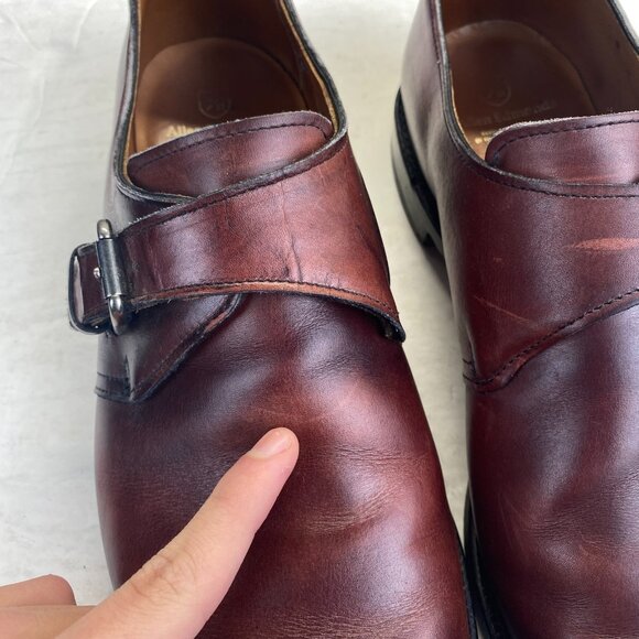 Allen Edmonds Warwick Plymouth Single Monk Straps Size 10 5751 USA,Mens main image 9